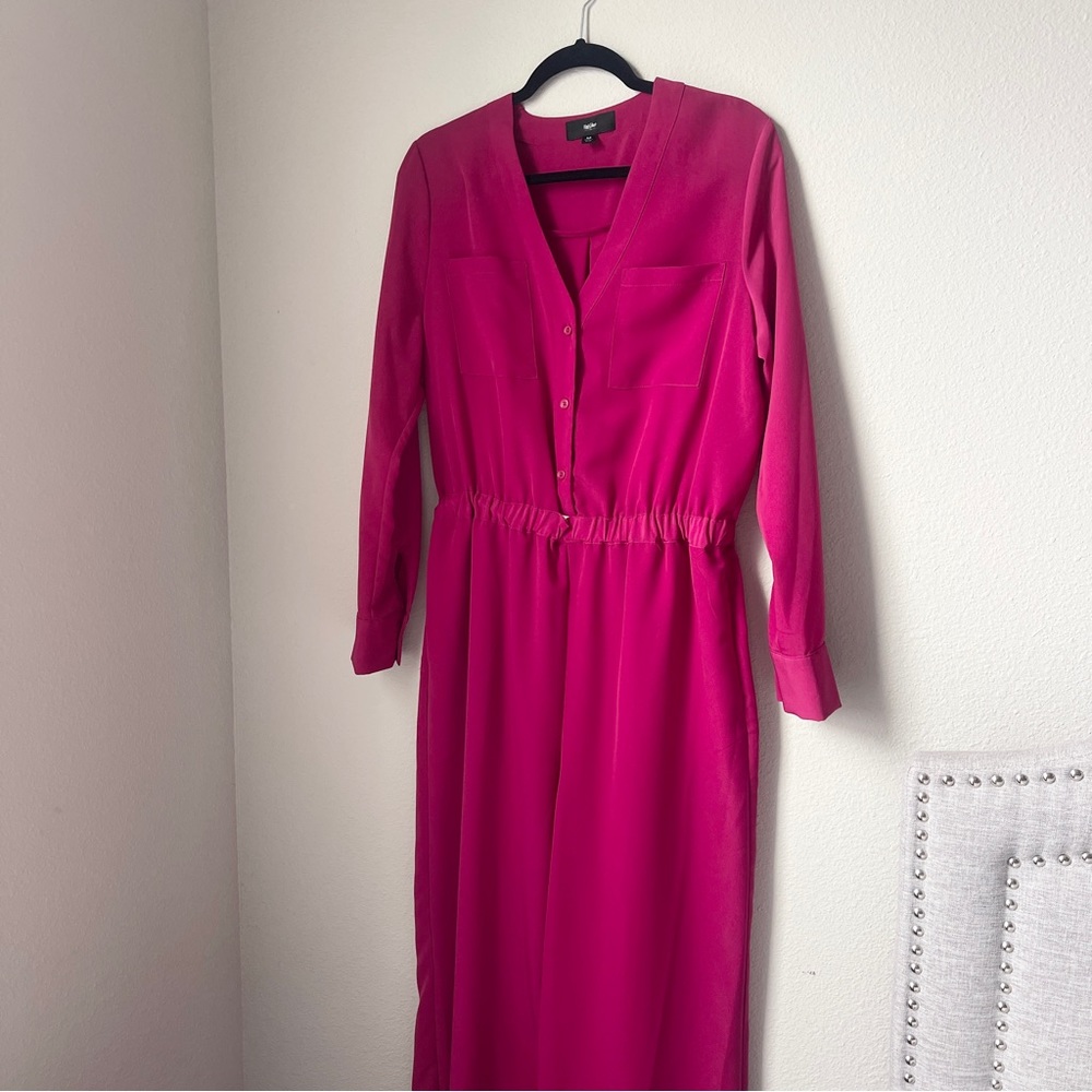 Hot pink Mossimo jumpsuit size M